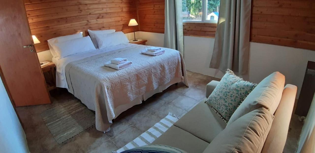 Cabana Los Alamos Dina Huapi Buitenkant foto