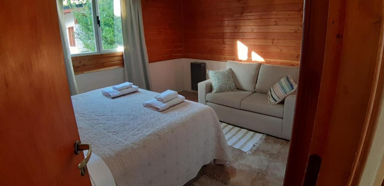 Cabana Los Alamos Dina Huapi Buitenkant foto